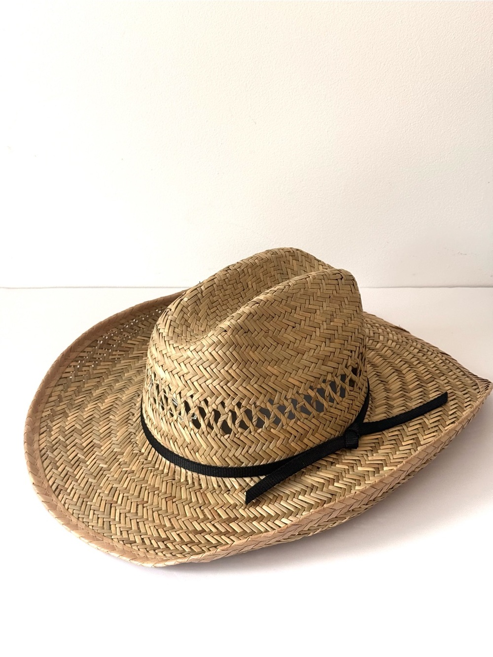 Disney Cruise Line Woven Straw Cowboy Hat – S/M – Natural Fiber Sun Hat